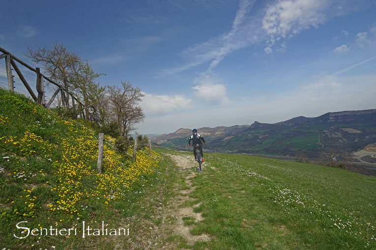 anello mountain bike parco monte sole, crinale tra reno e setta, da